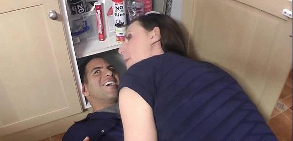  Classy milf pounded by plumber